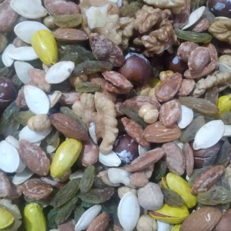 آجیل ده مغز با نمک طبیعی(400گرمی) 