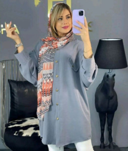 پانچو زنانه ابروبادی آیسان مدل پانچ