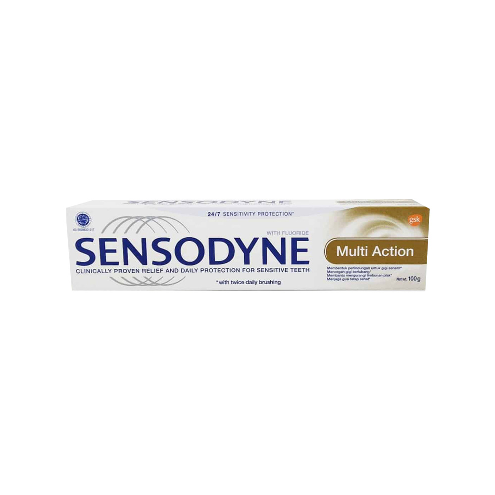 خمیردندان سنسوداین SENSODYNE مدل Multi Action حجم 100 گرم