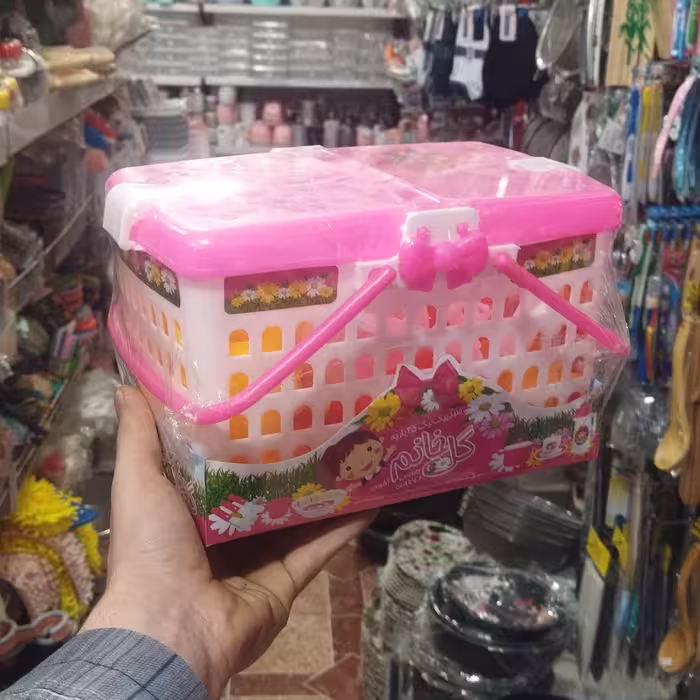 اسباب بازی سبدپیک نیک گل خانم سایز متوسط