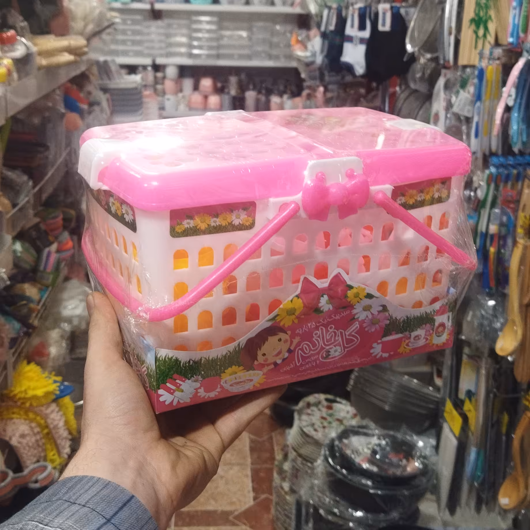 اسباب بازی سبدپیک نیک گل خانم سایز متوسط