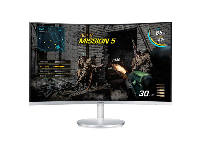 مانیتور خمیده سامسونگ LC27F591FDN سایز 27 اینچ