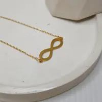 09 گردنبند استیل طلایی گردنبند رنگ ثابت گردنبند مجلسی گردنبند مینیمال گردنبند زنانه گردنبند دخترانه آفتاب اکسسوری