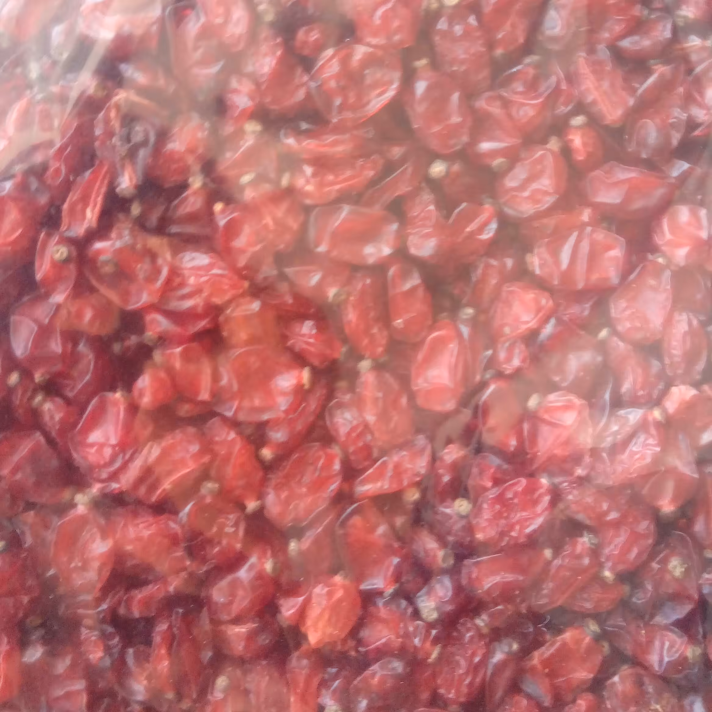 زرشک پفکی درجه 2 (نیم کیلویی)