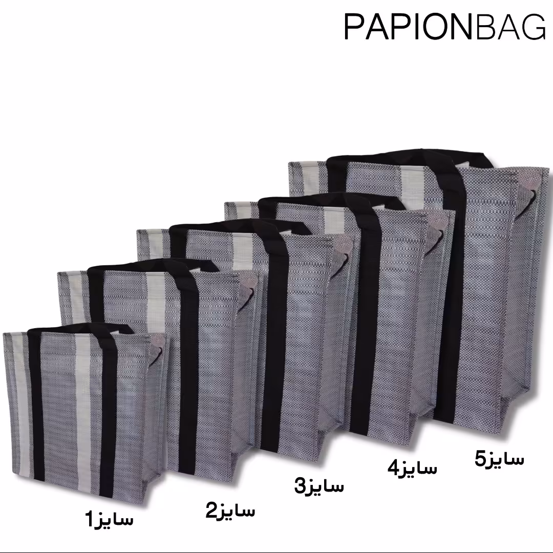ساک گونی زیپ دار سایز 3 مناسب سفر، پتو، اسباب کشی