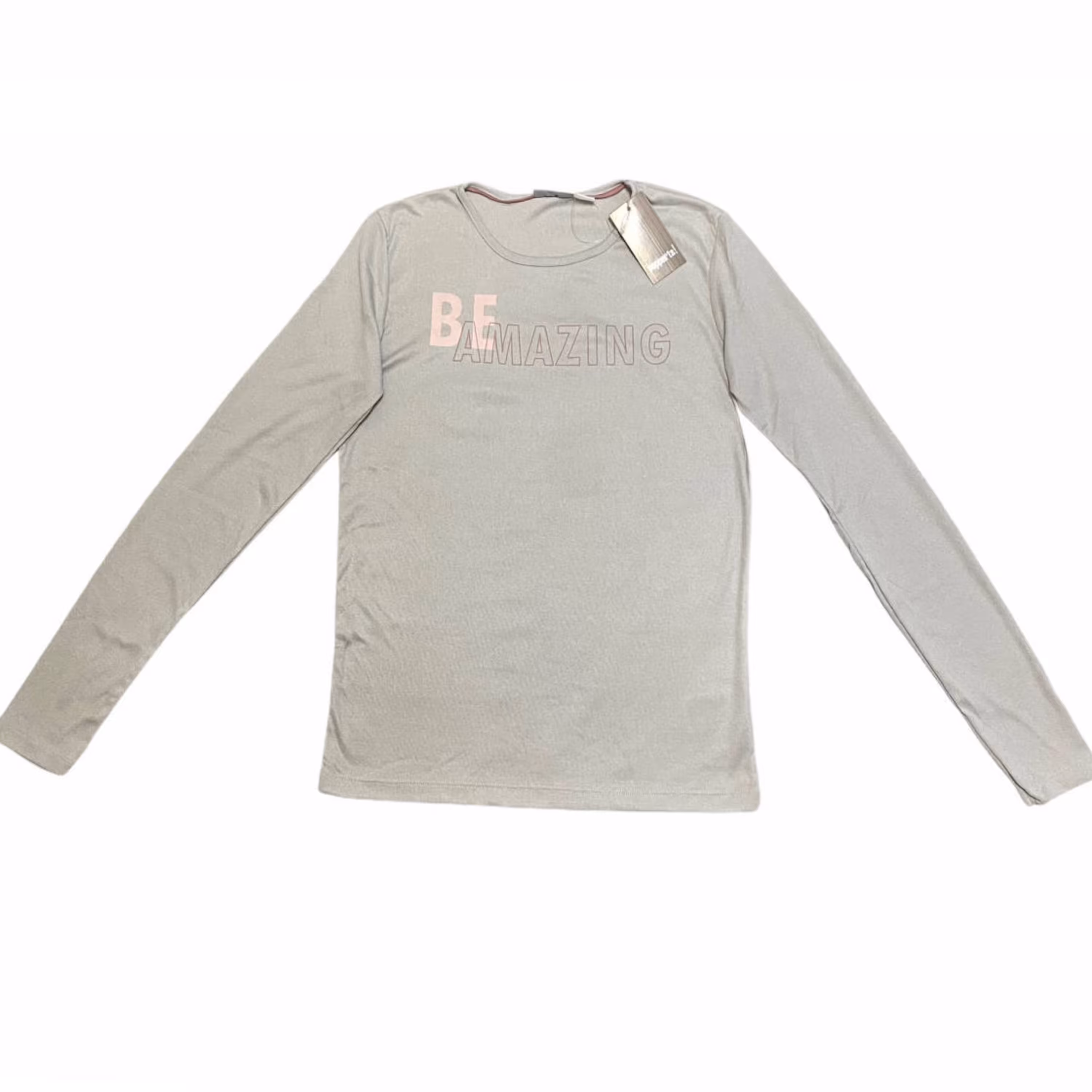 تیشرت آستین بلند دخترانه پیپرتس مدل AMAZING