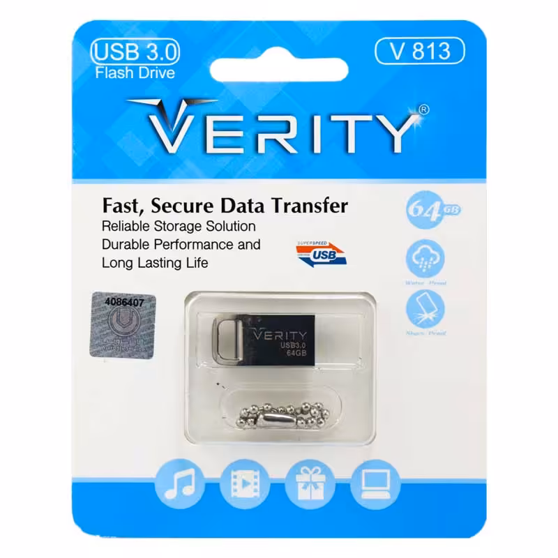 فلش 64 گیگ وریتی VERITY V813 USB3.0