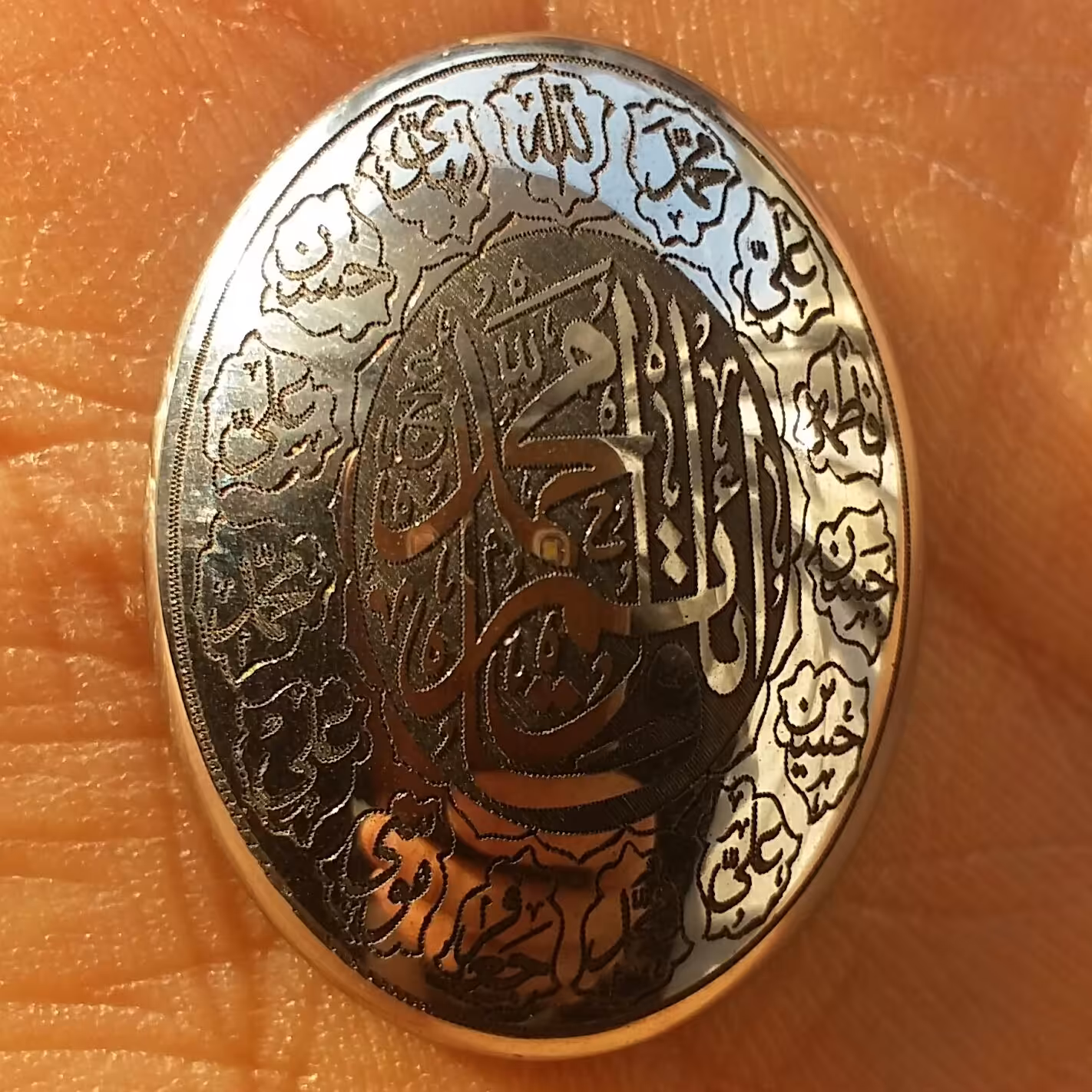 نگین حدید صینی بی نظیر درشت سنگین خاص