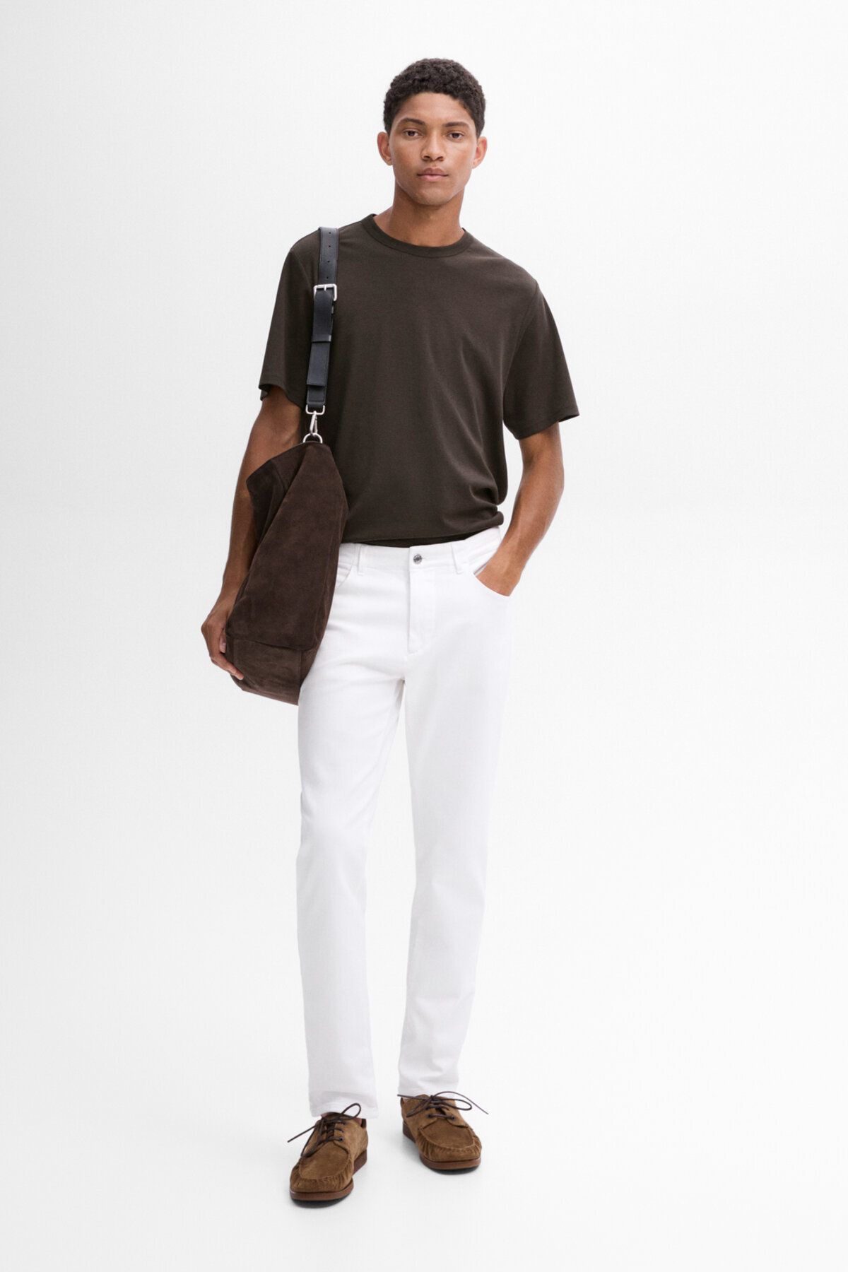 تی شرت چند رنگ مردانه آستین کوتاه پنبه Massimo Dutti