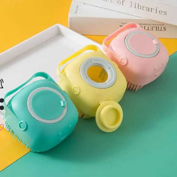 برس سیلیکونی مخزن دار حمام