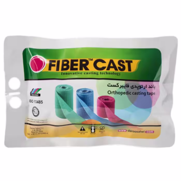 گچ فایبر  کست 2 اینچ سبز مجموعه 10عددی