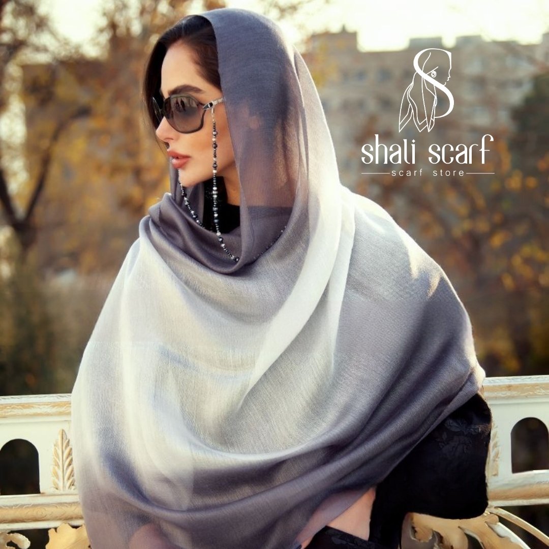 شال مجلسی طیفی نخ ویسکوز وارداتی ارسال رایگان