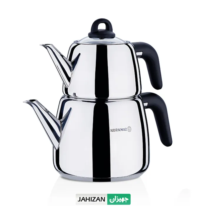 کتری قوری استیل کرکماز ترکیه مدل Bella کدA045