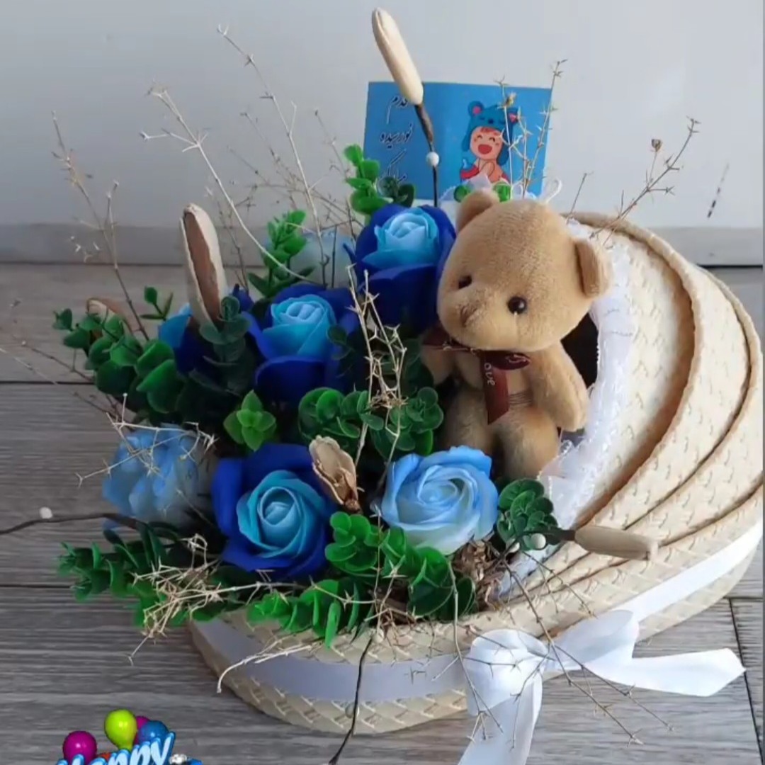 باکس گل نوزادی( مدل آرسام)