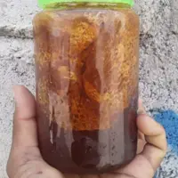 عسل وحشی  قرمز کوهی زنبور ریز  نایاب خاص بلوچستان