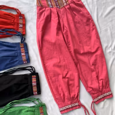 شلوار کنفی دخترانه