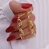 گوشواره حلقه ای برند شین