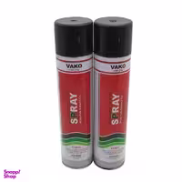 اسپری رنگ مشکی واکو کد 01 حجم 300 میلی لیتر بسته 2 عددی