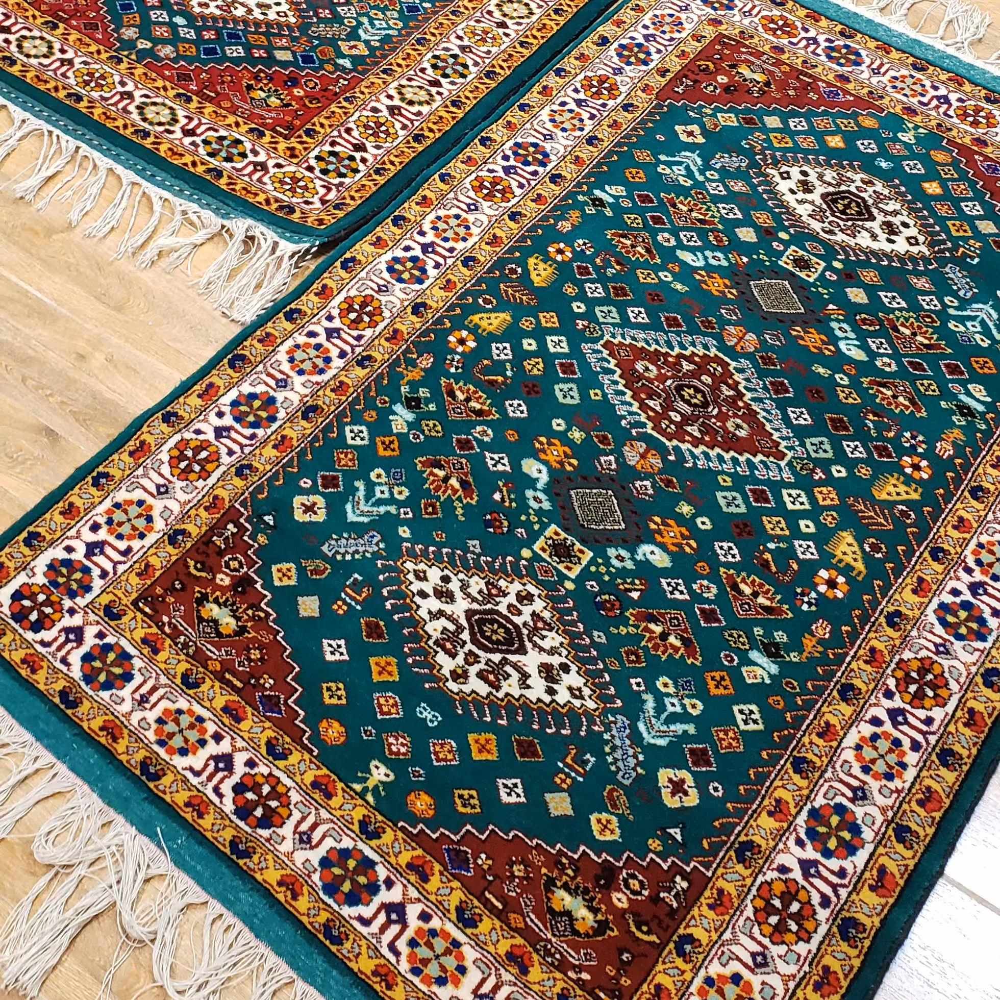 پک سه قالیچه سه متری، ذرع و نیم و ذرع و چارک