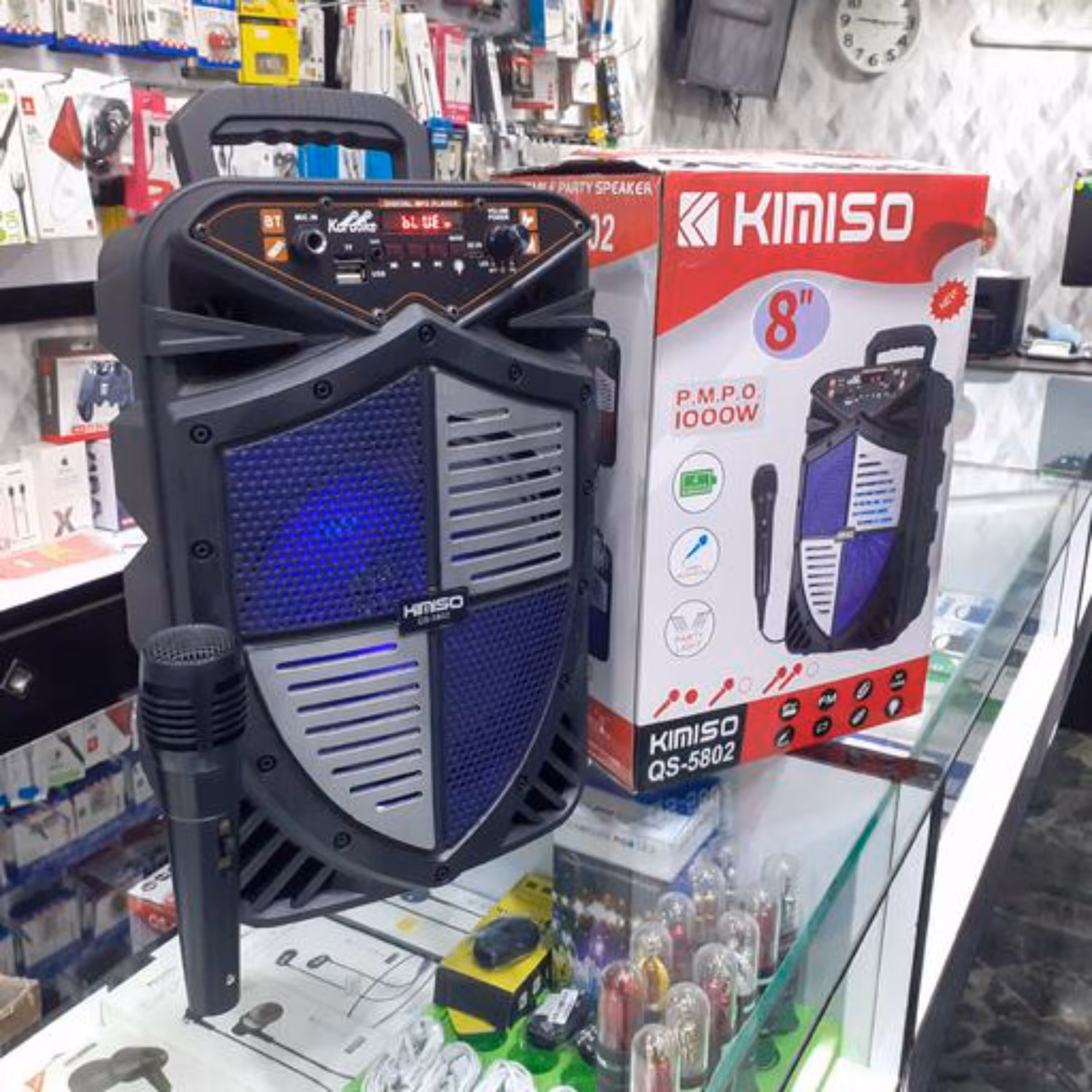 اسپیکر بلوتوث چمدانی کیمیسو Qs-5802