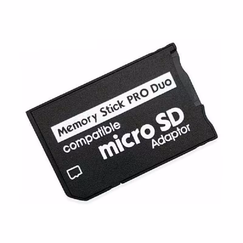 خشاب تبدیل رم کنسول بازی PSP پی اس پی آداپتور MicroSD به ProDuo مبدل مموری کارت