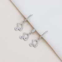 نیم ست نقره طرح نوت موسیقی قیمت مناسب کد 1683