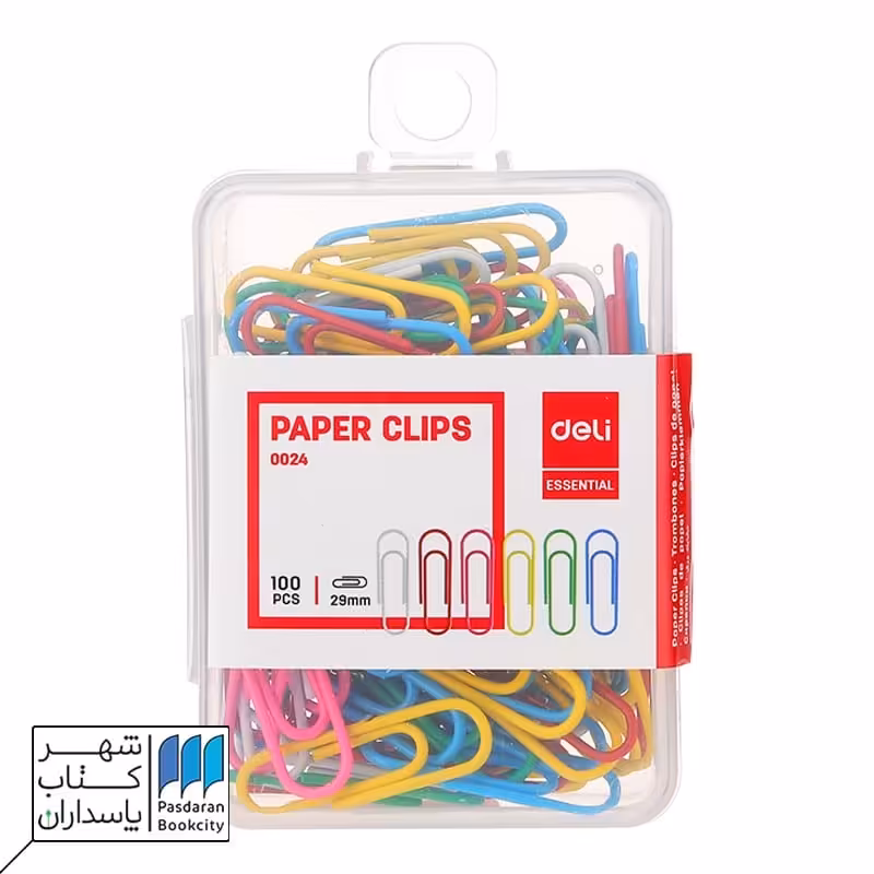 کلیپس رنگی 0024 deli آویزدار