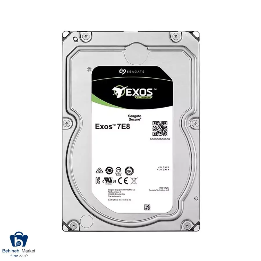 هارددیسک اینترنال سیگیت مدل Exos ST6000NM029A ظرفیت 6 ترابایت