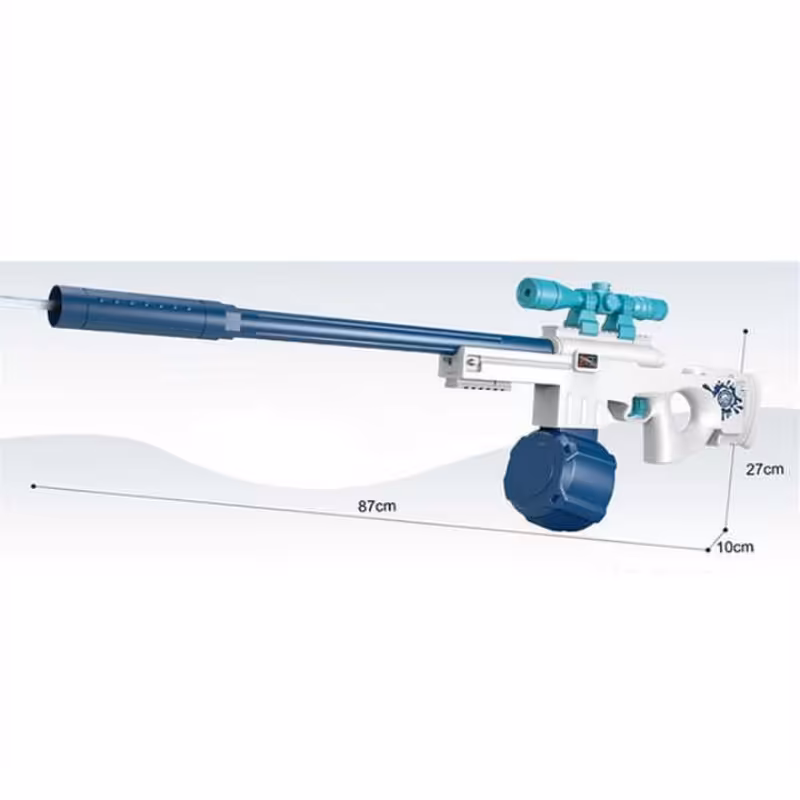 تفنگ آبپاش بزرگ شارژی بزرگ مدل AWM  تفنگ ابپاش بزرگ شارژی تفنگ آب پاش  بزرگ  تفنگ اب پاش بزرگ