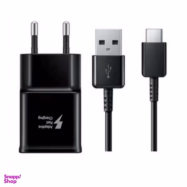 شارژر دیواری مدل Travel-Sam به همراه کابل تبدیل USB-C غیر اصل