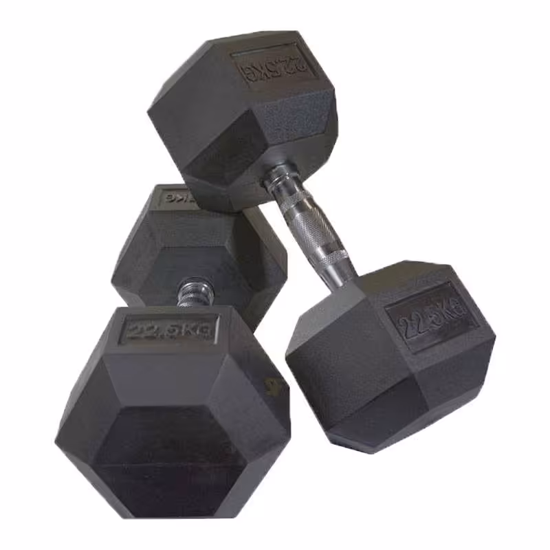 دمبل شش ضلعی 22.5 کیلویی