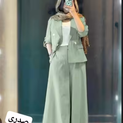 ست کت و شلوار لنین