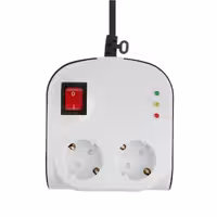 محافظ ولتاژ 2 خونه پارت الکتریک با کابل 1.8 متری