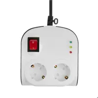 محافظ ولتاژ 2 خونه پارت الکتریک با کابل 1.8 متری