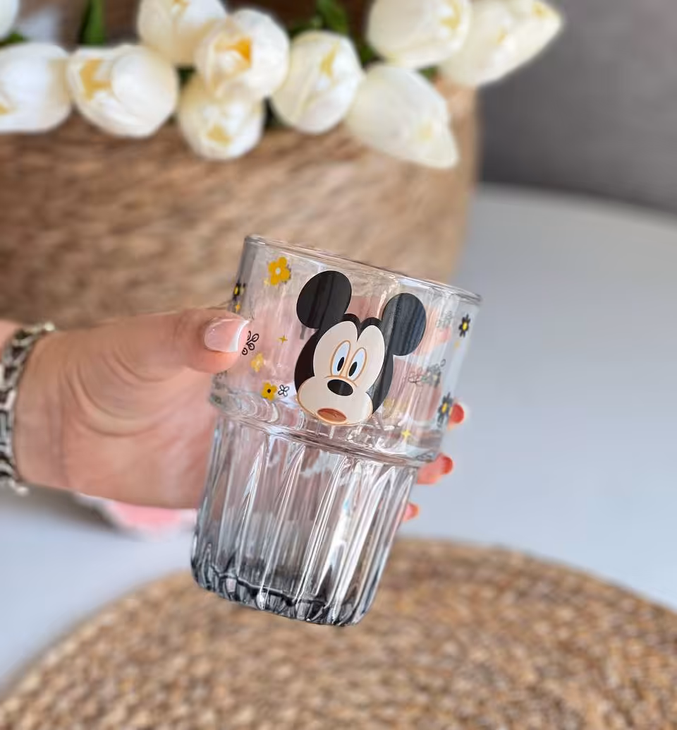 لیوان بلند دیزنی طرح میکی ماوس کد 3589