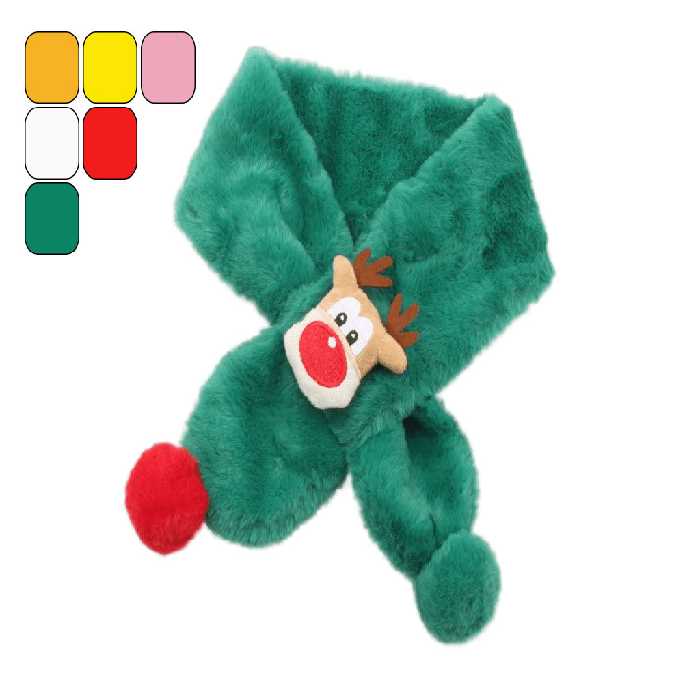 شال گردن کرواتی طرح گوزن (4-1 سال)