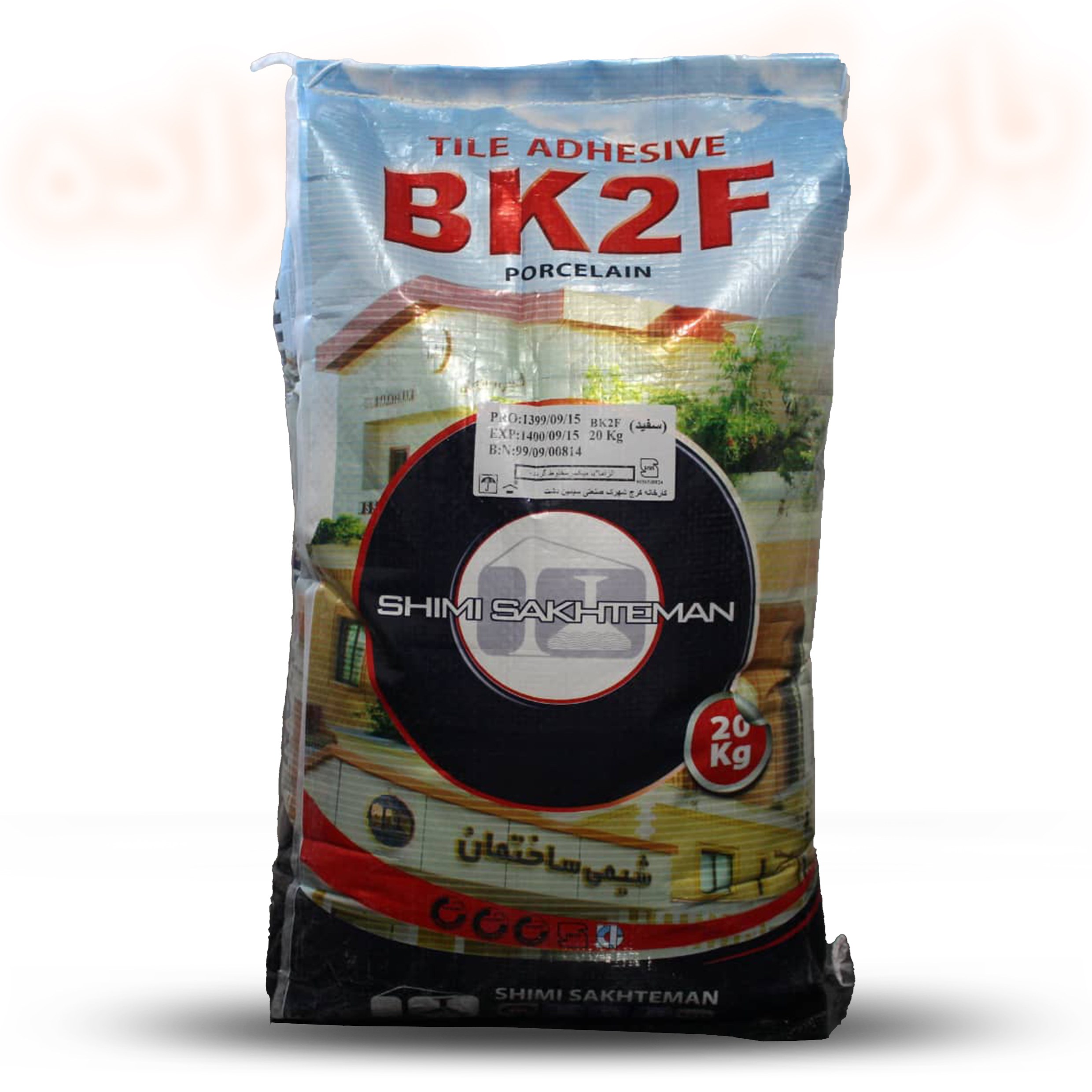 چسب کاشی پودری سفید BK2F