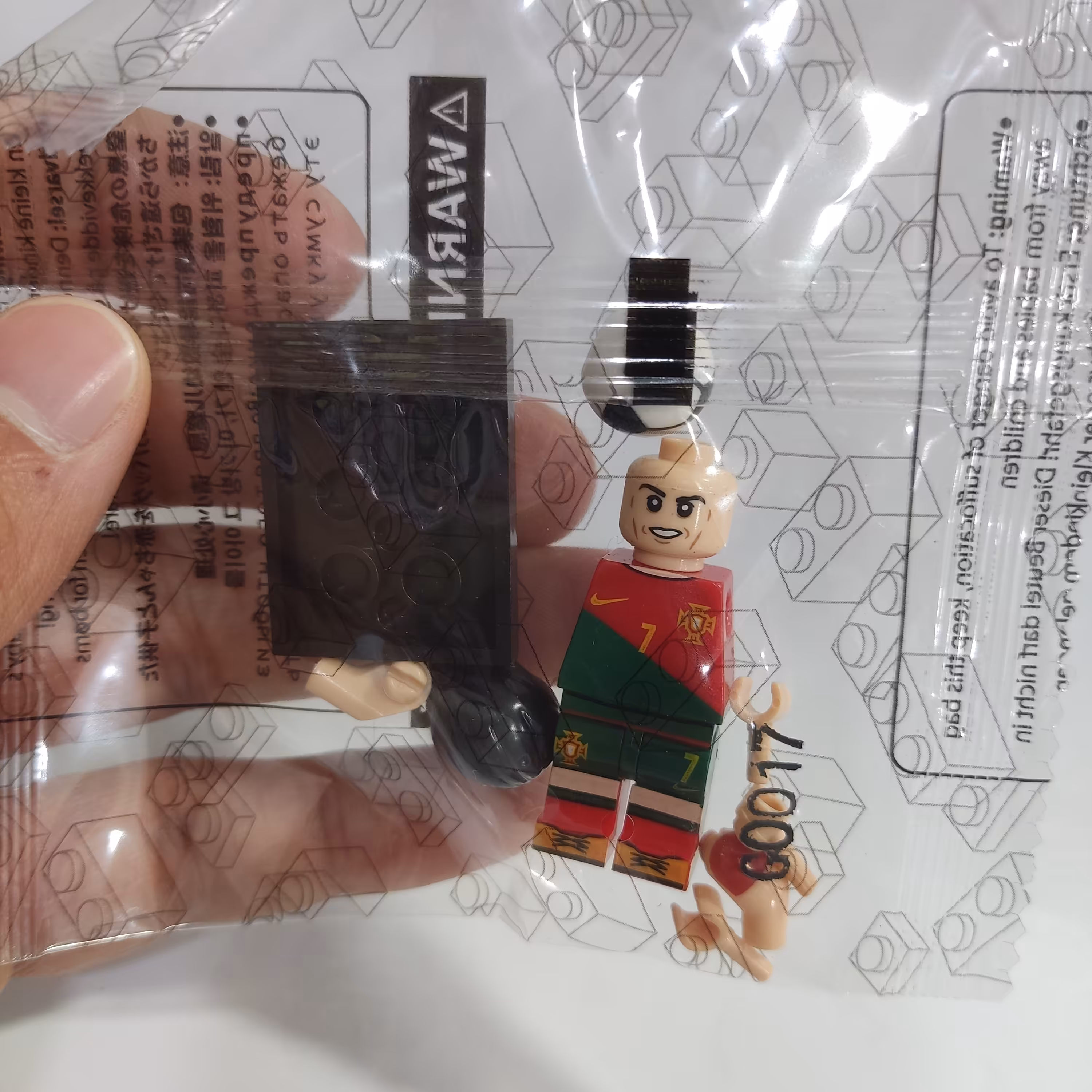 اسباب  بازی لگو رونالدو بدون جعبه