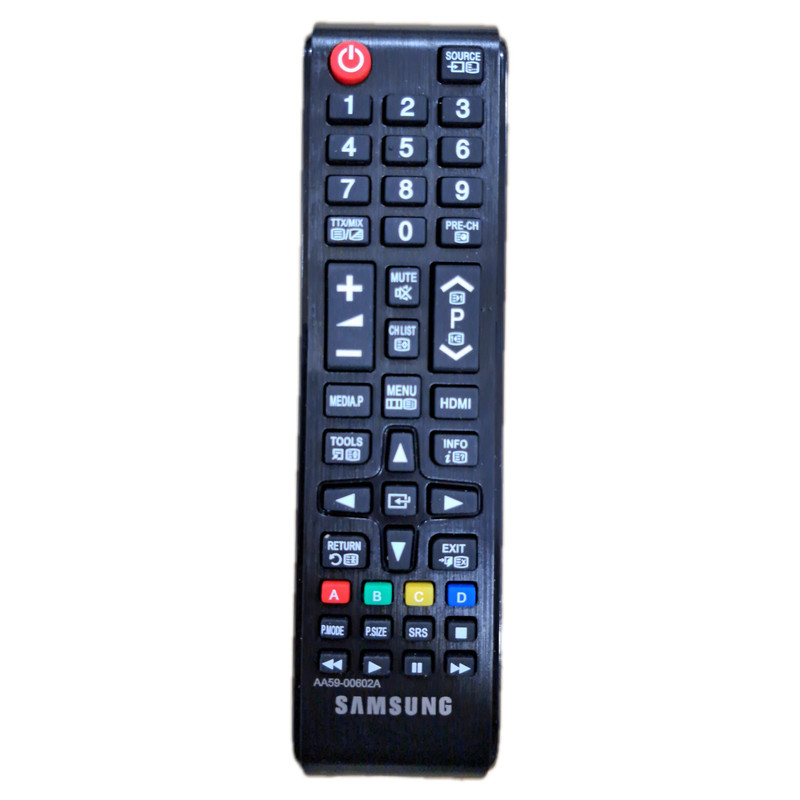 ریموت کنترل تلویزیون مدل Sam0602A کد P98 به همراه باتری