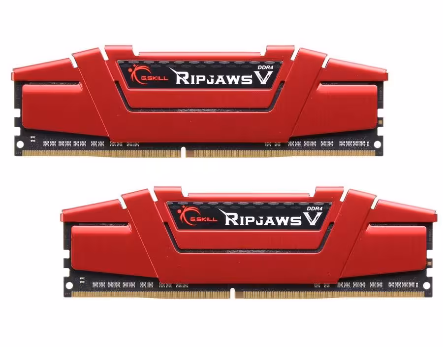 رم دوکاناله جی اسکیل مدل RipjawsV با حافظه 32 گیگابایت و فرکانس 3000 مگاهرتز