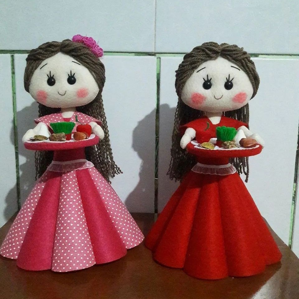 عروسک دختر هفتسین30سانتی 