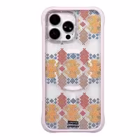 قاب Youngkit یانگ کیت Blush Canvas صورتی مناسب برای Apple iPhone 16 Pro Max