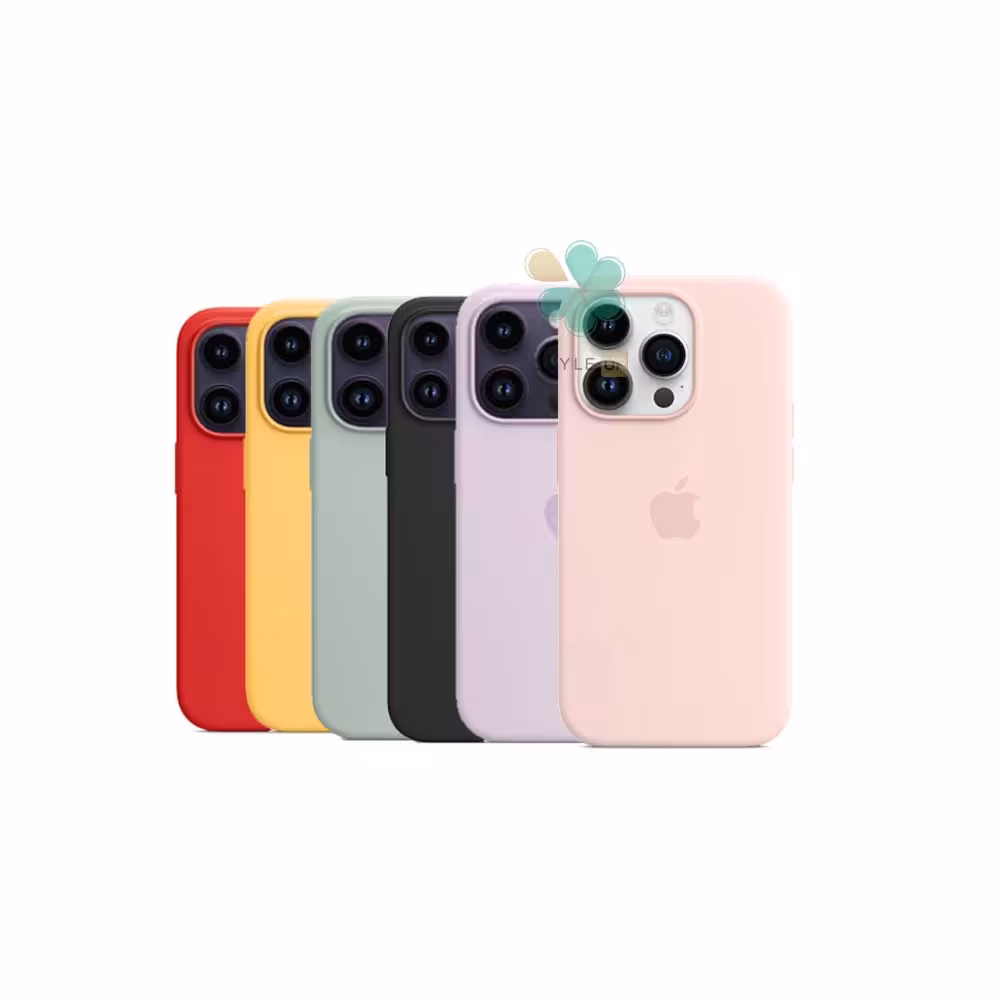 کاور گوشی سیلیکونی اورجینال با قابلیت مگ سیف مناسب Apple iPhone 14 Pro