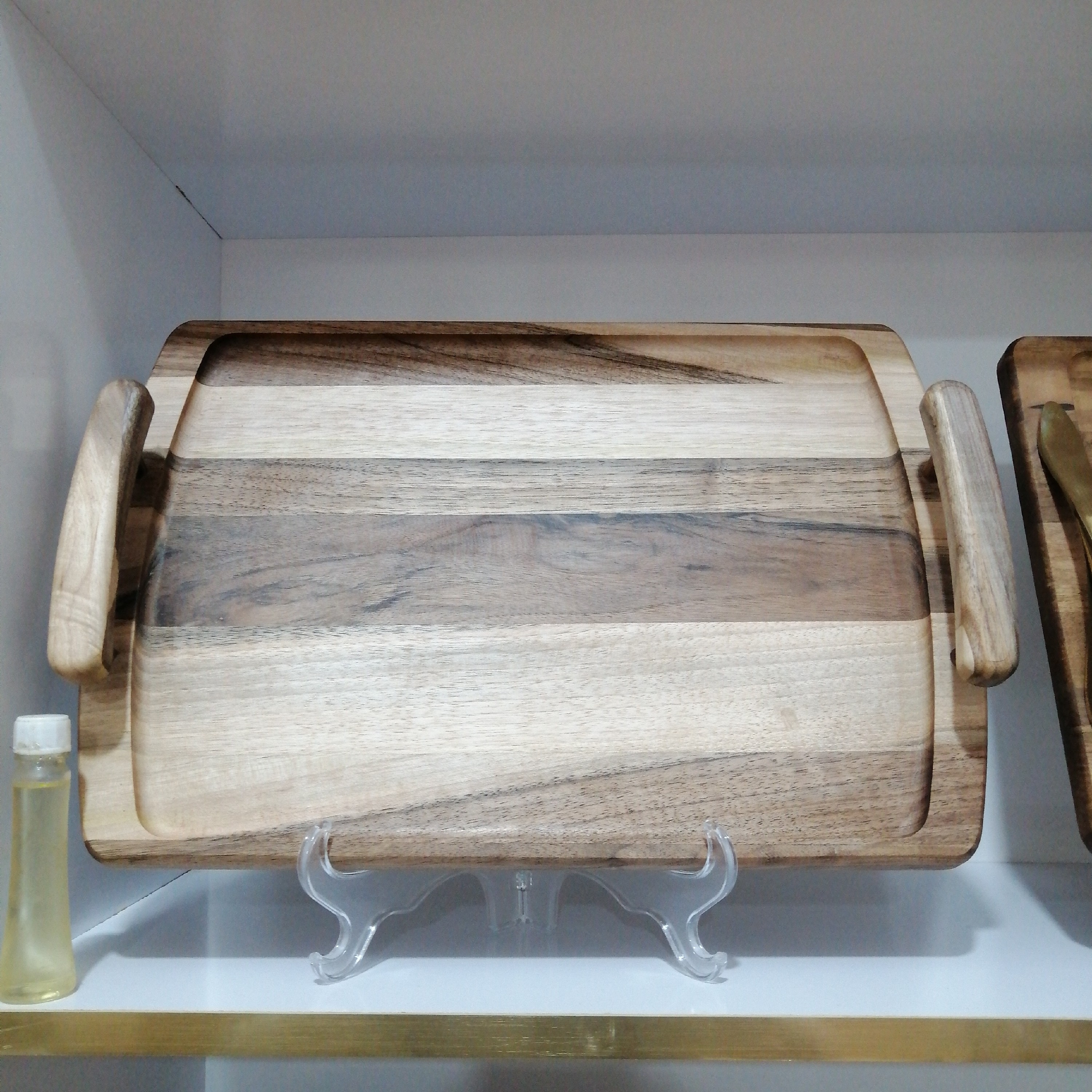 سینی چوبی دسته دار