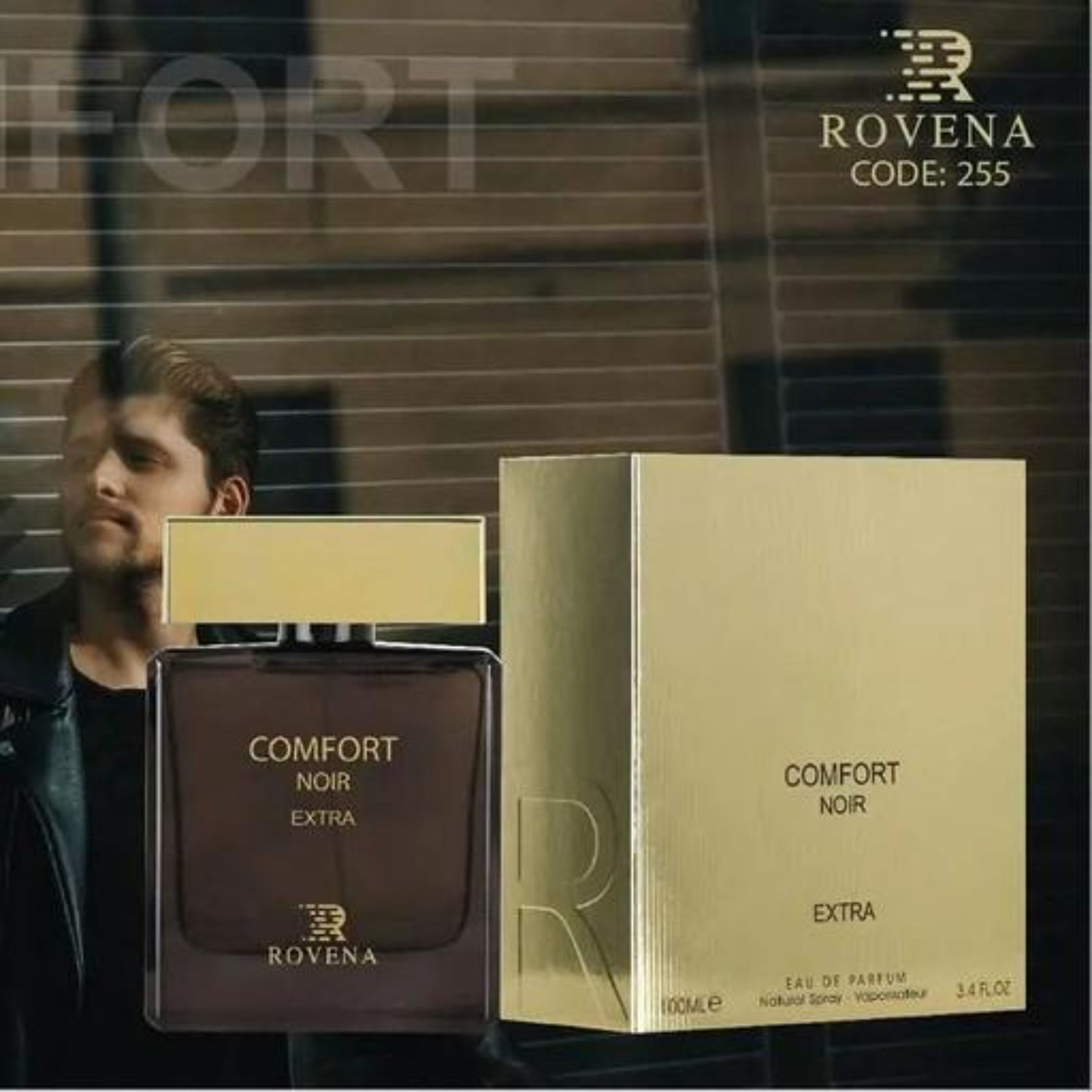 ادکلن COMFORT NOIR EXTRA ROVENA ادکلن تامفورد نویر اکستریم روونا