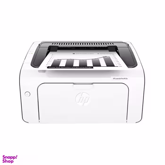 پرینتر سیاه و سفید اچ پی (HP) مدل LaserJet Pro M12a