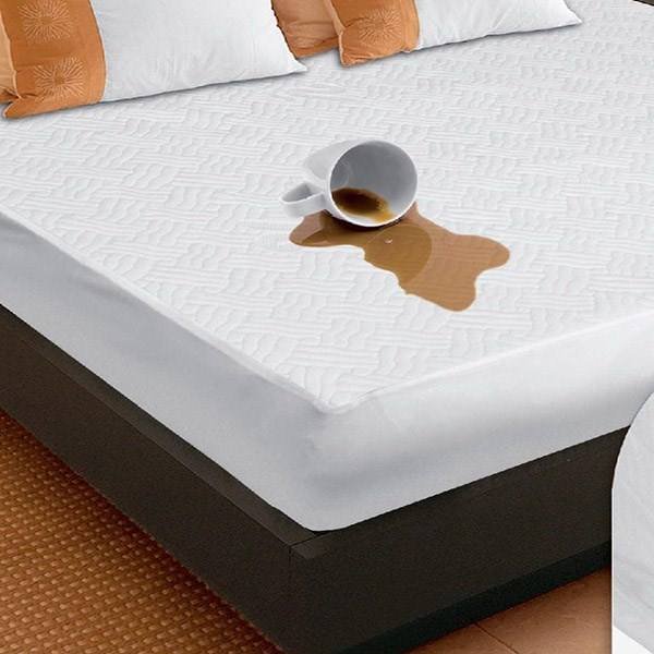 محافظ تشک دو نفره ضد آب دیواره دار  2 در 160