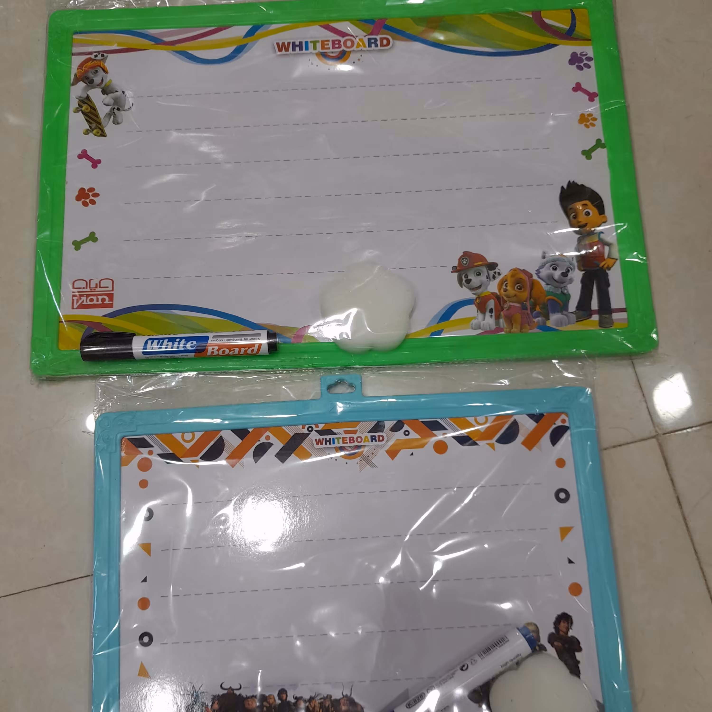 تخته وایتبرد اسباب بازی