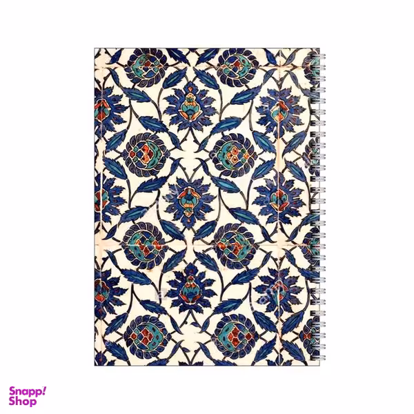 دفتر مشق 50 برگ بامبیلیپ طرح پترن کاشی N کد 8464842