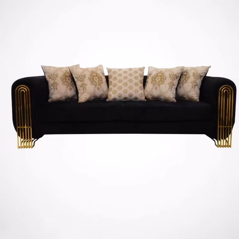 مبل راحتی مدل آرشیدا  پایه فلز فورتیک رنگ ثابت 